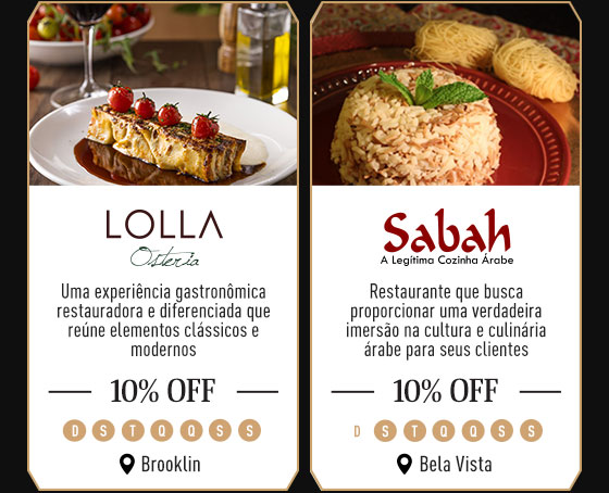 Lolla Osteria: 10% OFF | Sabah: 10% OFF