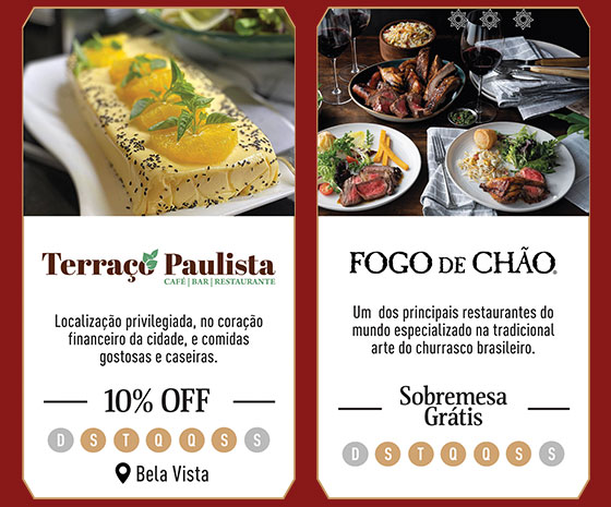 Terraço Paulista: 10% Off | Fogo de Chão: Sobremesa Grátis