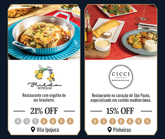 Hilda Botequim 21% OFF | Cicci 15% OFF