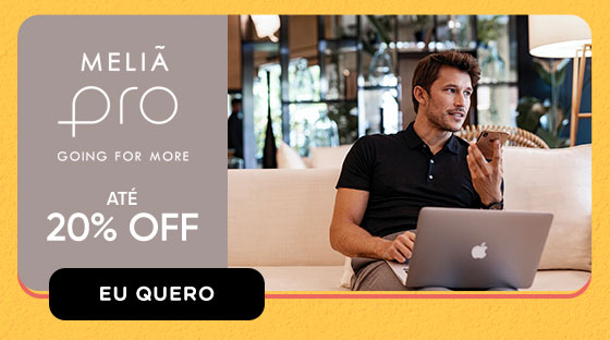 MELIÁ: até 20% OFF