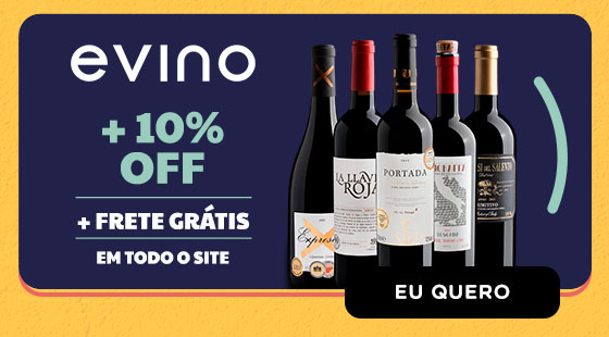 EVINO: + 10% OFF + Frete Grátis em todo o site