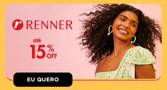 RENNER: até 15% OFF