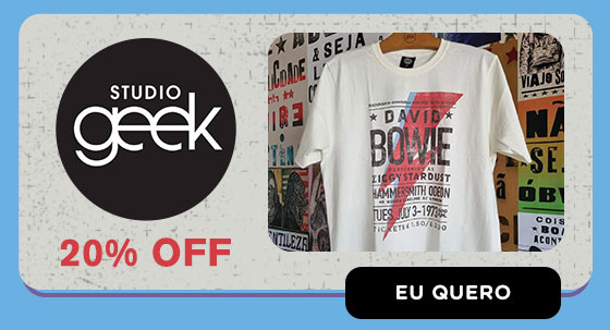 STUDIO GEEK: 20% OFF. Eu quero.