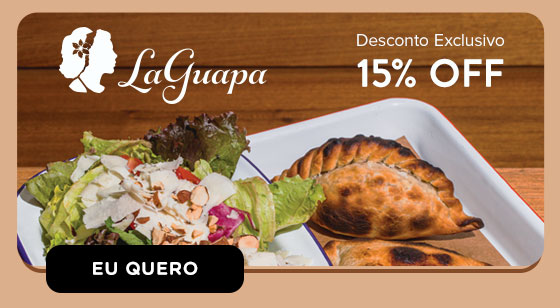 LA GUAPA: Desconto exclusivo, 15% OFF.  Eu quero.