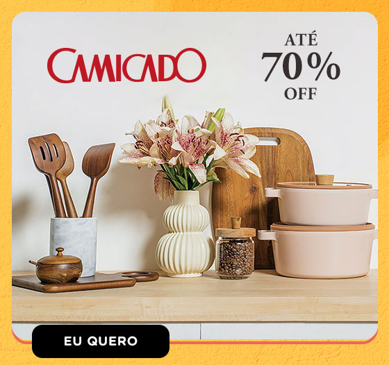 CAMICADO: até 70% OFF. Eu quero.