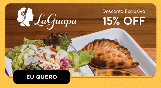 LA GUAPA: desconto exclusivo 15% OFF. Eu quero.