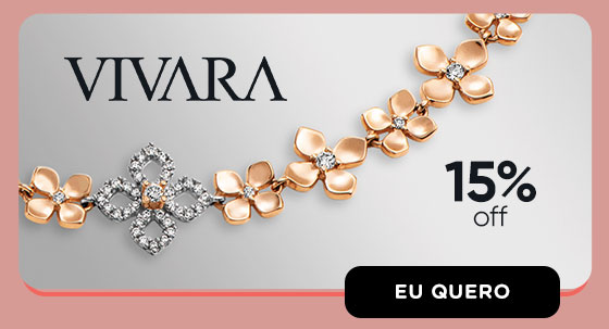 VIVARA: 15% OFF.  Eu quero.