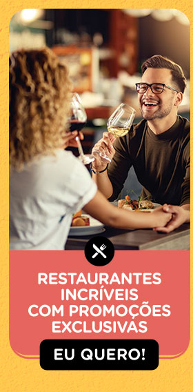 Restaurantes incríveis com promoções exclusivas!. Eu quero!