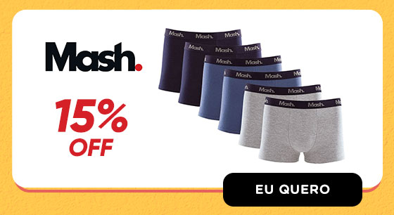 MASH: 15% OFF. Eu quero.