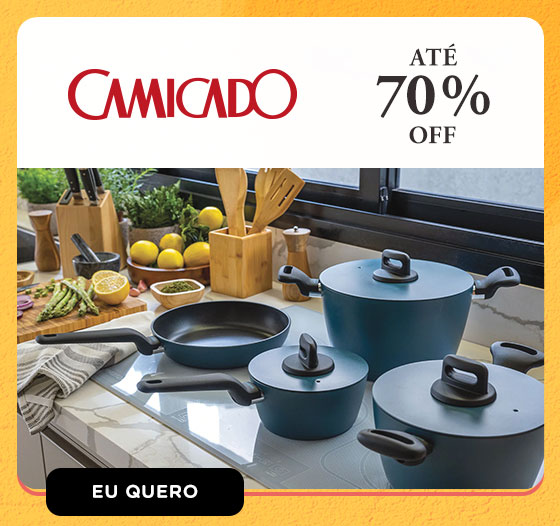 CAMICADO: Até 70% OFF. Eu quero.