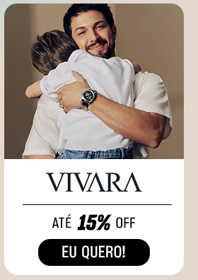 VIVARA: até 15% OFF.  Eu quero.