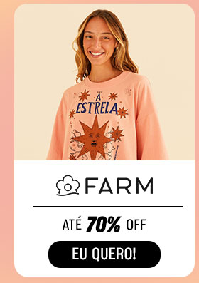 FARM: até 70% OFF. Eu quero.