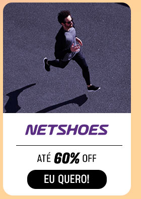 NETSHOES: até 60% OFF. Eu quero.