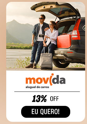 MOVIDA: 13% OFF. Eu quero.