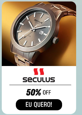 SECULUS: 50% OFF. Eu quero.