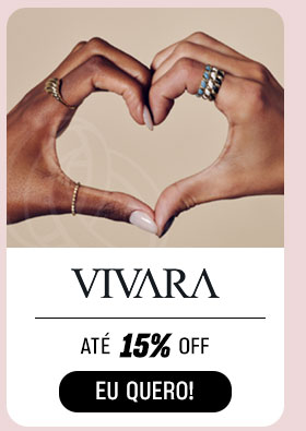 VIVARA: Até 15% OFF.  Eu quero.