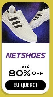 NETSHOES: até 80% OFF.  Eu quero.