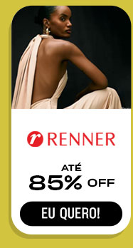 RENNER: até 85% OFF.  Eu quero.