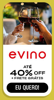 EVINO: até 40% OFF + frete grátis.  Eu quero.