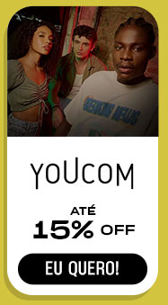 YOUCOM: até 15% OFF.  Eu quero.