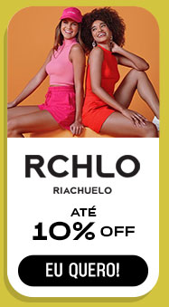 RIACHUELO: até 10% OFF.  Eu quero.