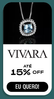 VIVARA: até 15% OFF + frete grátis. Eu quero.