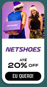 NETSHOES: até 20% OFF. Eu quero.