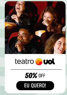 TEATRO UOL: 15% OFF. Eu quero.