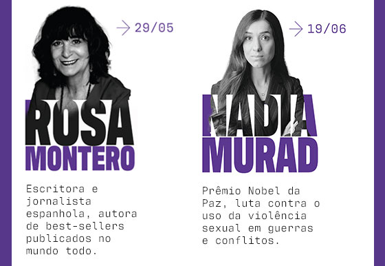 Rosa Montero > 29/5 | Nadia Murad > 19/6