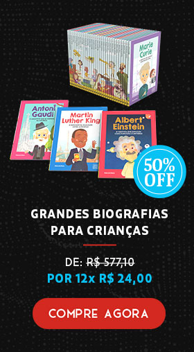 Grandes Biografias para Crianças | De R$ 577,10 por 12x R$ 24,00 | Compre Agora