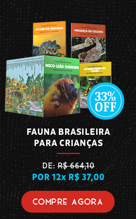 Fauna Brasileira para Crianças | De R$ 664,10 por 12x R$ 37,00 | Compre Agora