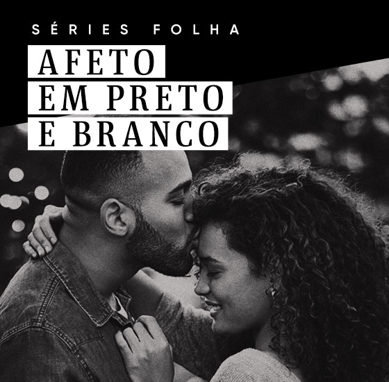 Séries Folha Afeto em Preto e Branco