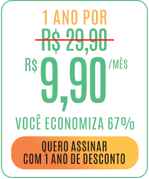 1 ano por R$ 9,90/mês. Você economiza 67%. Quero assinar com 1 ano de desconto.