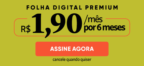 Folha Digital Premium R$ 1,90/mês por 6 meses, cancele quando quiser