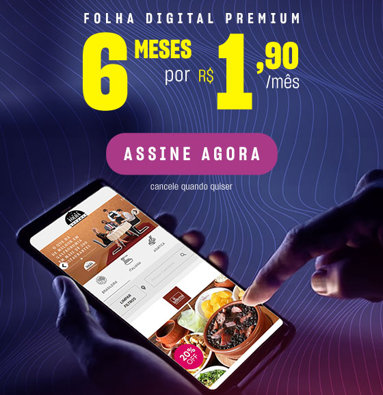 Folha Digital Premium 6 meses por R$ 1,90/mês. Assine Agora, cancele quando quiser