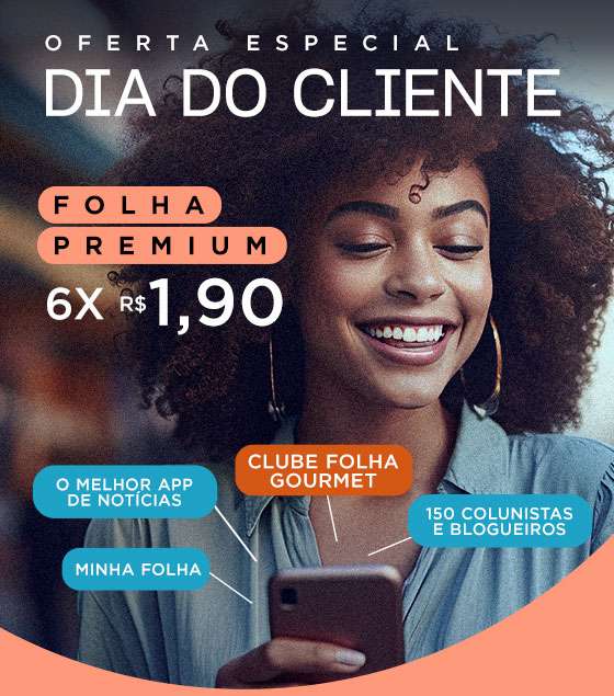 Oferta Especial Dia do Cliente: Folha Premium 6x R$ 1,90.