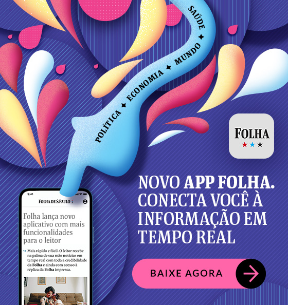 Novo App Folha. Conecta você à informação em tempo real. | Baixe agora