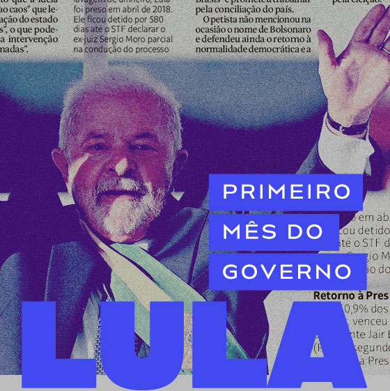 Primeiro mês do governo Lula