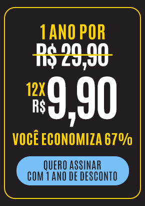 1 ano por 12x R$ 9,90. Você economiza 67%. Quero assinar com 1 ano de desconto