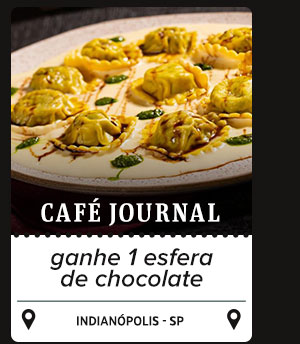 Café Journal | ganhe 1 esfera de chocolate