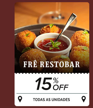 15% OFF no FRÊ Restobar