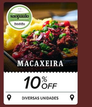 10% OFF no Macaxeira