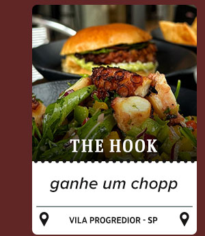 Ganhe um chopp no The Hook