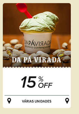 Da Pá Virada: 15% off