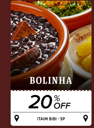 Bolinha: 20% OFF