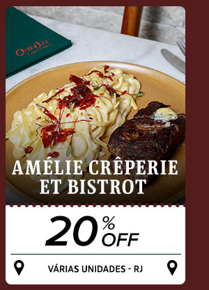 Amélie Crêperie et Bistrot: 20% OFF