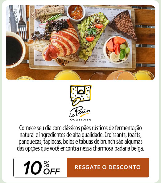 Le Pain Quotidien: 10% OFF