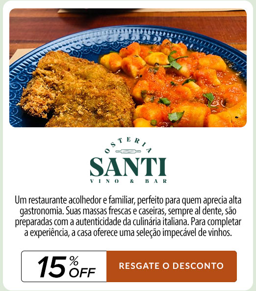 Osteria Santi: 15% OFF