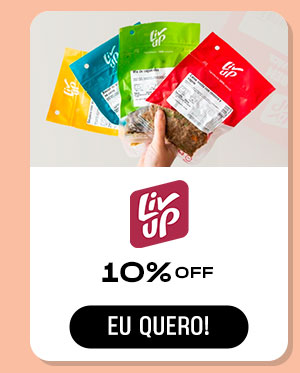 Livup: 10% Off. Eu quero!