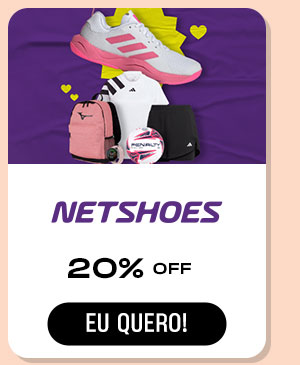 Netshoes: 20% OFF